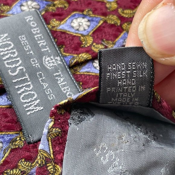 Robert Talbott Men Tie Fine Silk Necktie Classic Tie Made in the USA - Picture 8 of 9